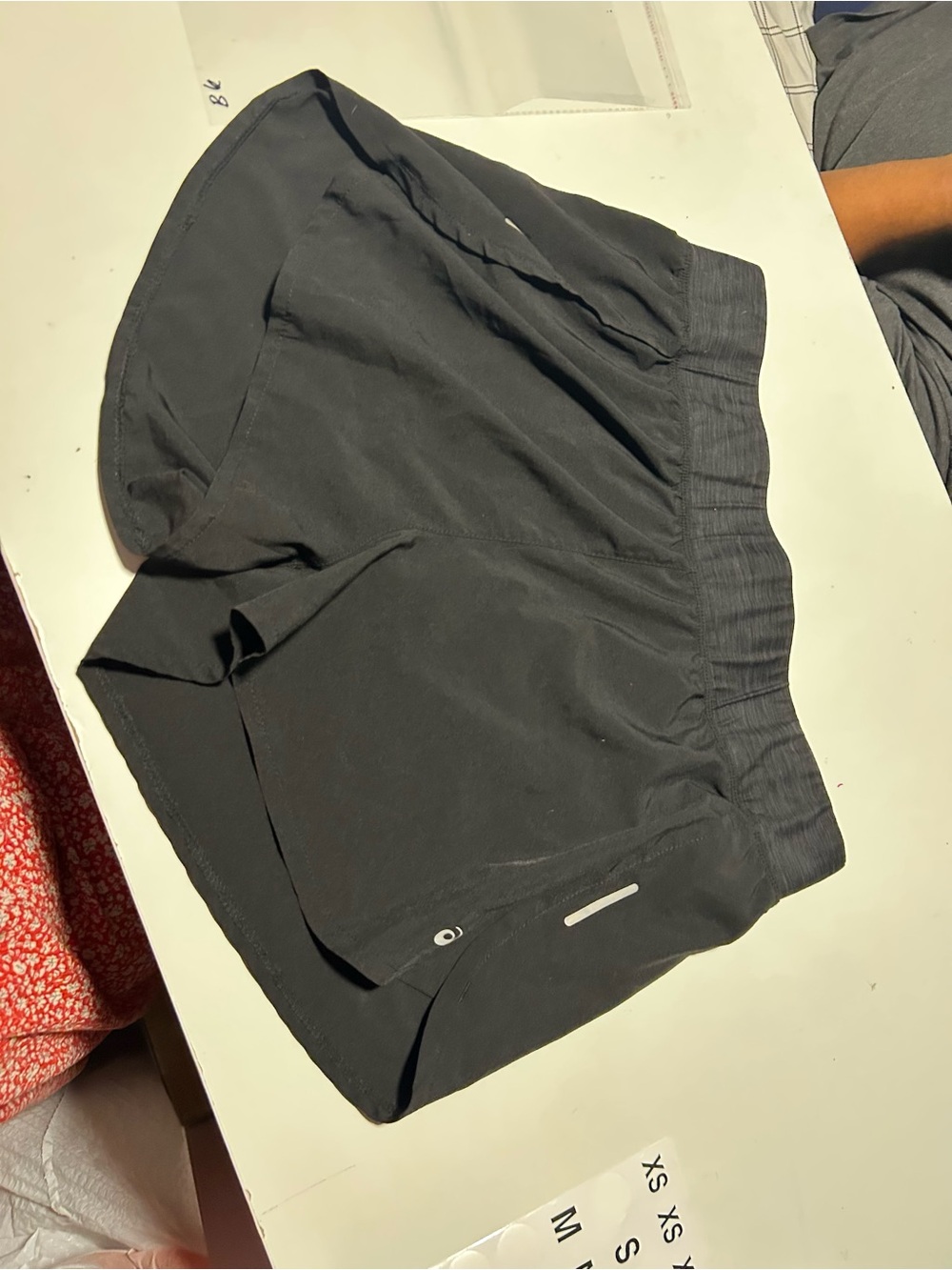 Women's Asics Black Athletic Running Shorts - Lightweight Comfort